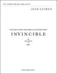 Invincible SSAA choral sheet music cover